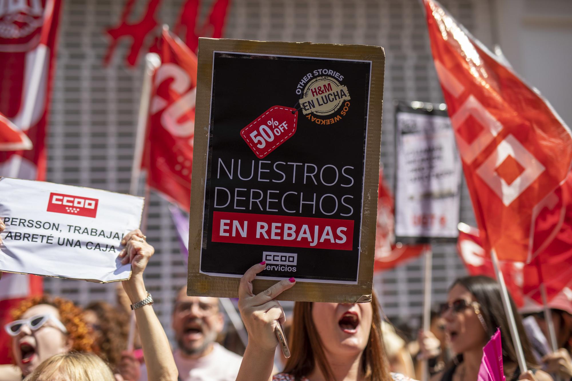 Concentración H&M Gran Via 230622 - 6